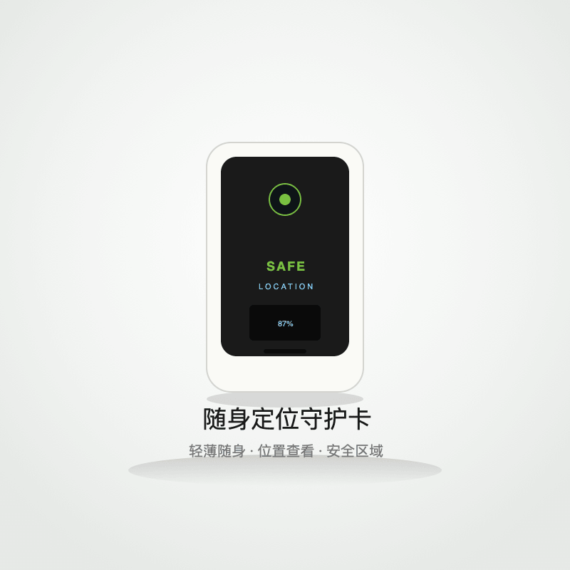 随身定位守护卡